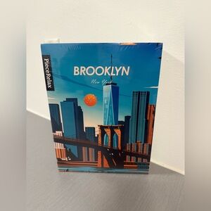 PieceRelax Brooklyn New York Plastic Puzzle Wall Art 366 PCS NEW